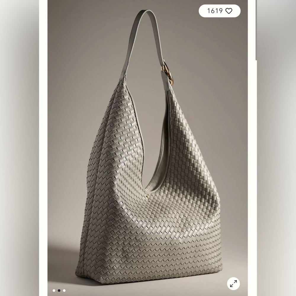 The Love Knot Slouchy Bag: Woven Buckle Edition